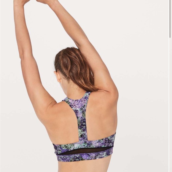 Lululemon Break Free Bra (Nulux)
Vivid Vision Multi Black / Black - Picture 2 of 5